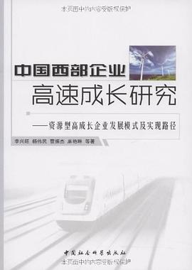 中國(guó)西部企業(yè)高速成長(zhǎng)研究 中國(guó)西部企業(yè)高速成長(zhǎng)研究
