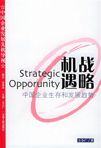 戰(zhàn)略機遇:中國企業(yè)生存和發(fā)展趨勢中國企業(yè)發(fā)展先機導(dǎo)視 戰(zhàn)略機遇:中國企業(yè)生存和發(fā)展趨勢中國企業(yè)發(fā)展先機導(dǎo)視