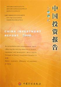 2006中國投資報(bào)告 2006中國投資報(bào)告